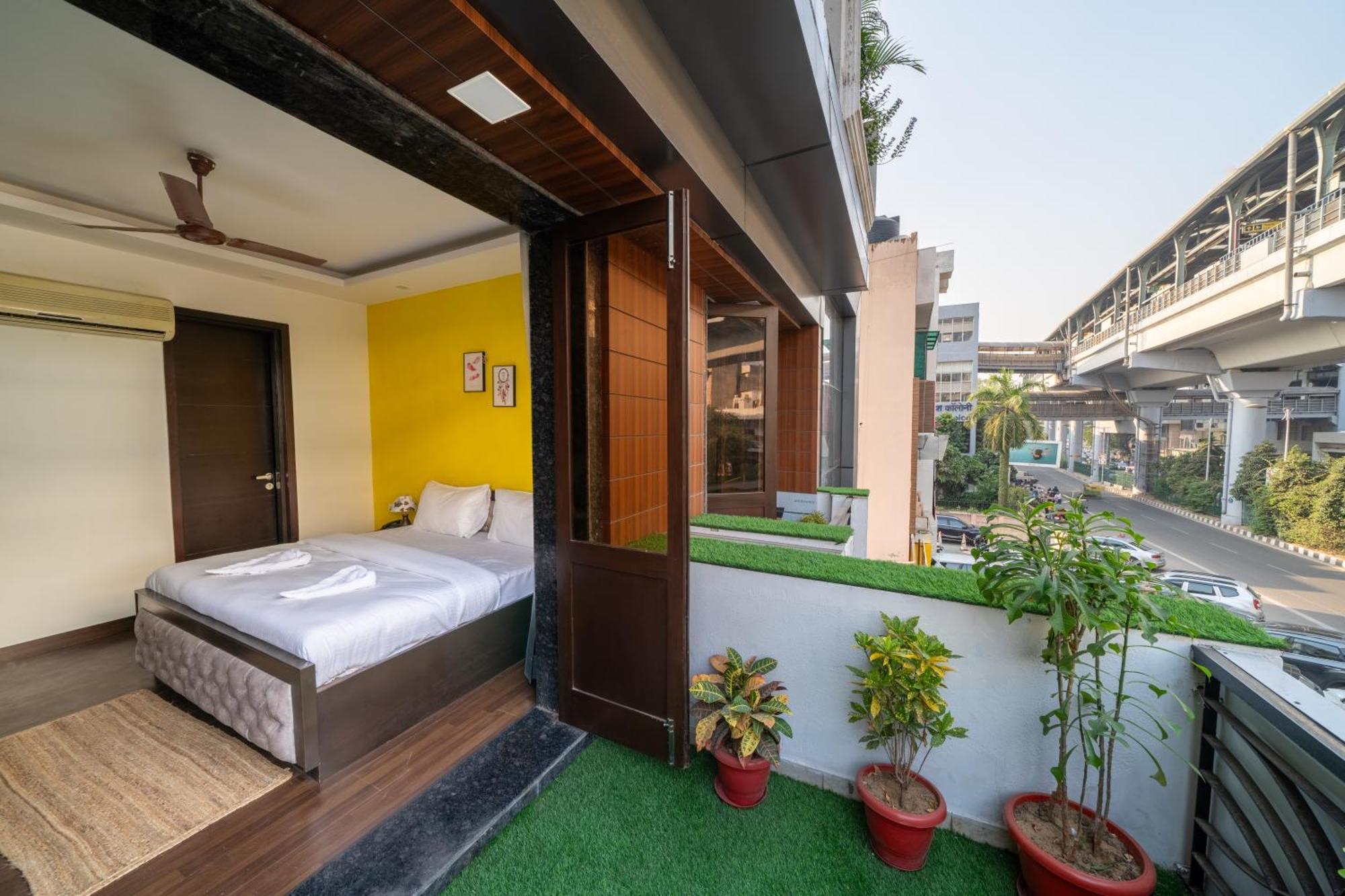 Lime Boutique B&B Gk-1 At Kailash Colony Metro , Greater Kailash Near Eros Hotel Nehru Place Neu-Delhi Exterior foto
